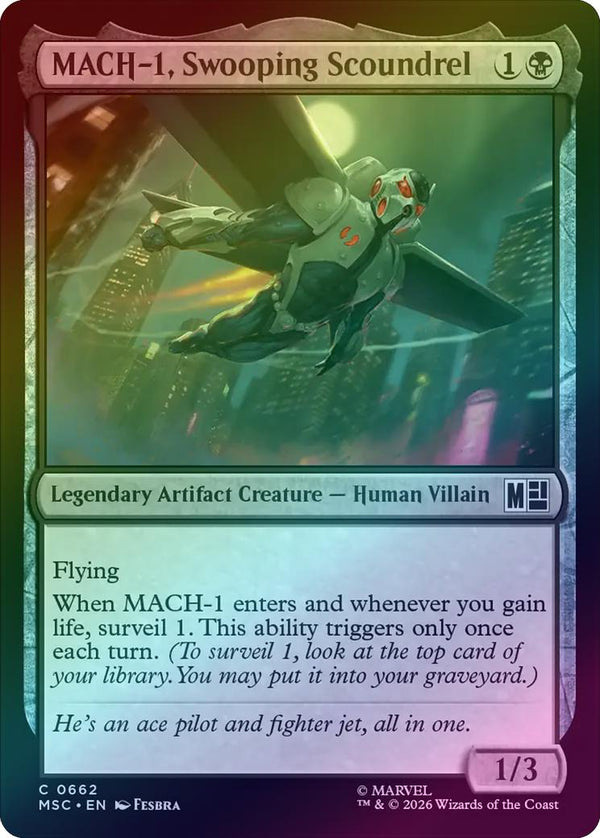 MACH-1, Swooping Scoundrel (Foil) (MSC)