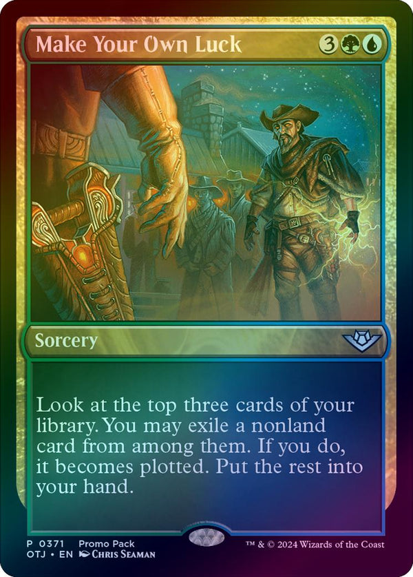 Make Your Own Luck - Dark Frame Promo Pack (Foil) (OTJ)