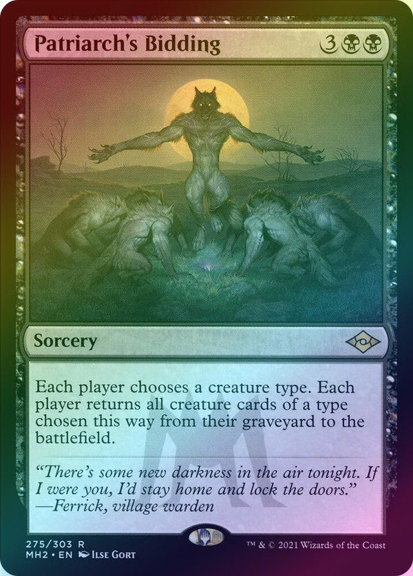 Patriarch's Bidding (Foil) (MH2)