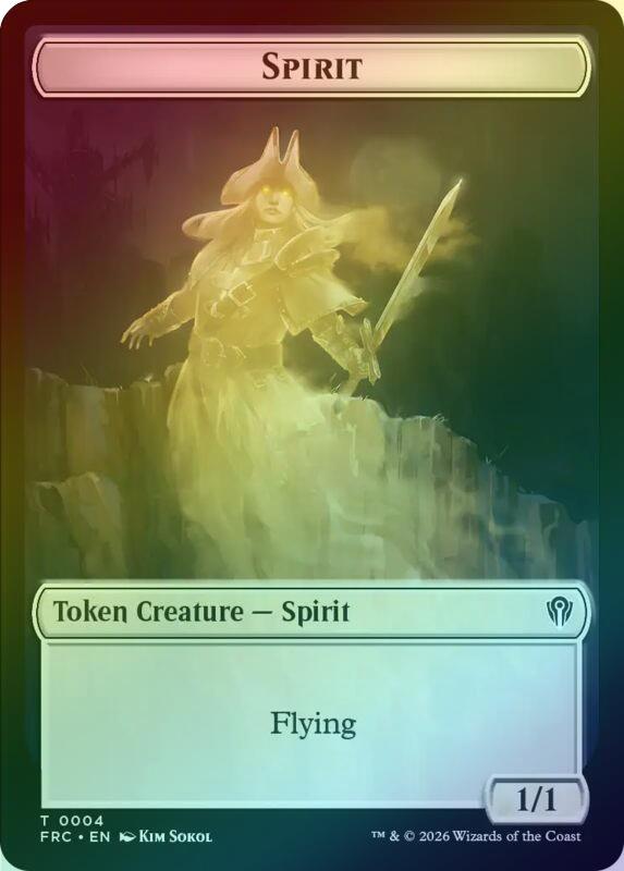 Goblin // Spirit Token (Foil) (TFRC)