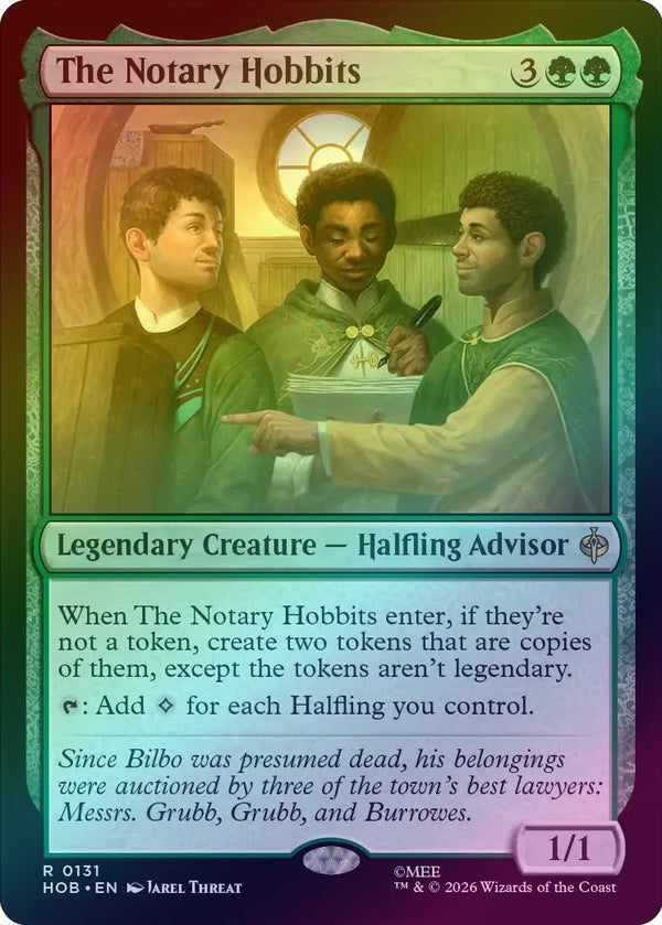The Notary Hobbits (Foil) (HOB) (Pre-Order)