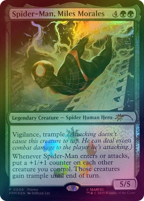 Spider-Man, Miles Morales (Foil) (PMEI) (Promo PRM 0008)