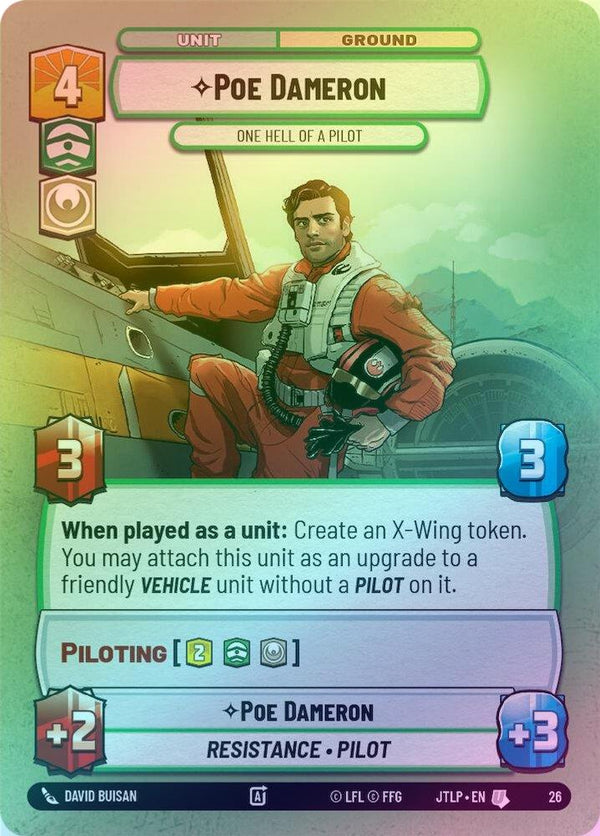 Poe Dameron - One Hell of a Pilot - 26 - Uncommon (Foil)
