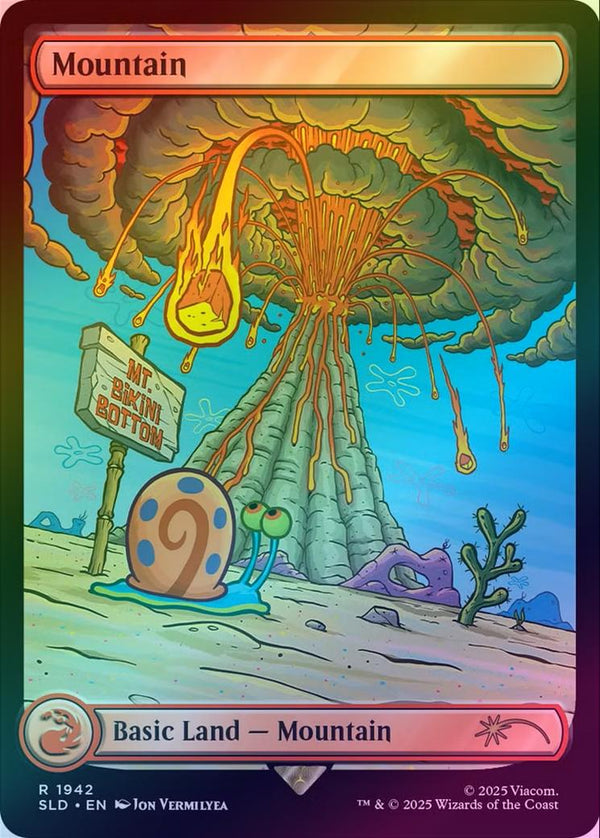 Mountain - Spongebob Squarepants: Lands Under The Sea (Foil) (SLD)