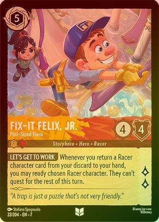 Fix-It Felix, Jr. (Pint-Sized Hero) - 22/204 - Uncommon (Foil)