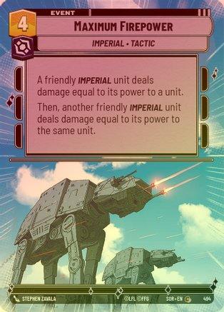 Maximum Firepower (Hyperspace) - 494 - Common (Foil)