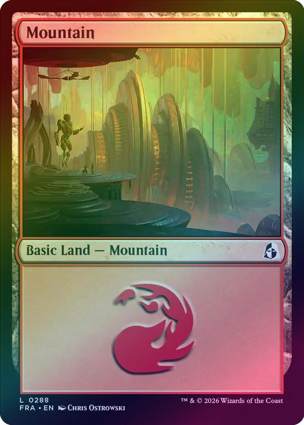 Mountain (288) (Foil) (FRA)