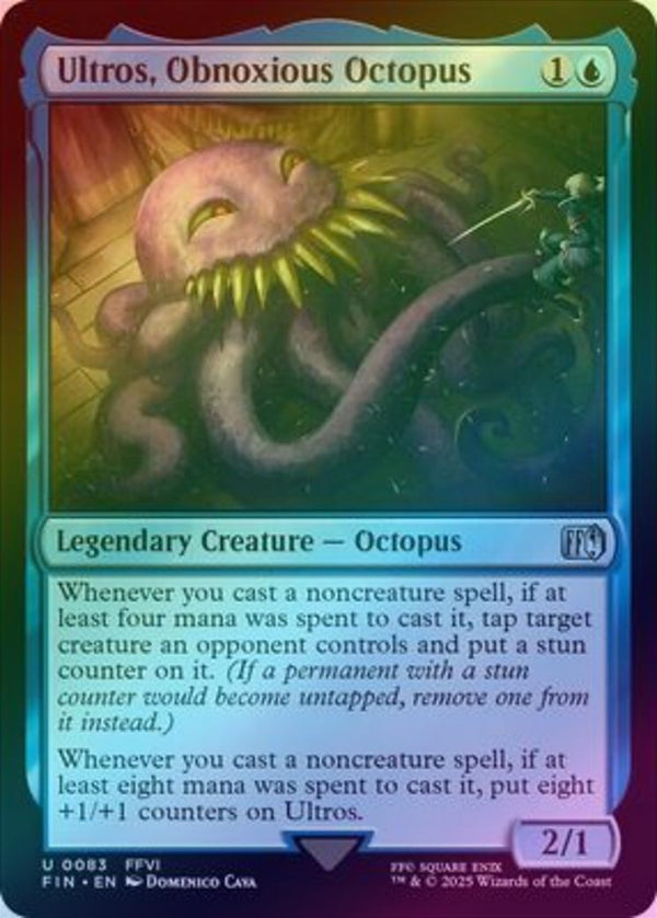 Ultros, Obnoxious Octopus (Foil) (FIN)