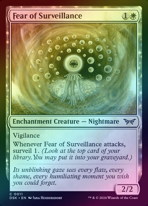 Fear of Surveillance (Foil) (DSK)