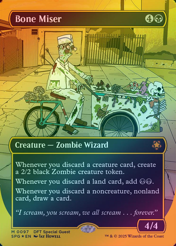 Bone Miser - Borderless (First-Place Foil) (SPG)