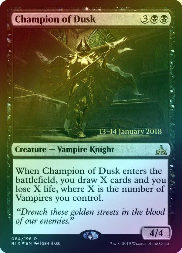 Champion of Dusk - Prerelease Promo (Foil) (PRIX)