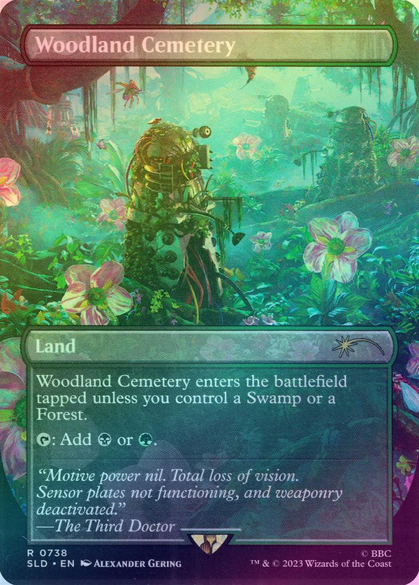 Woodland Cemetery - Borderless (Foil) (SLD)