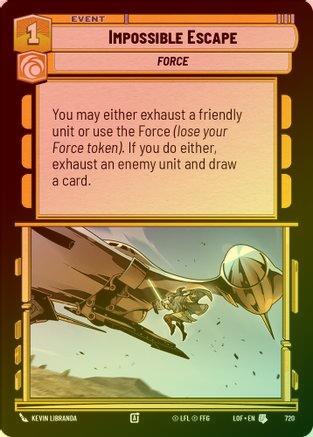 Impossible Escape - 720 - Uncommon (Foil)