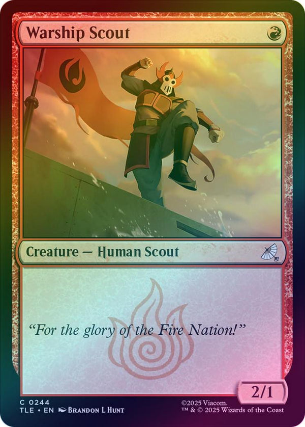 Warship Scout (Foil) (TLE)