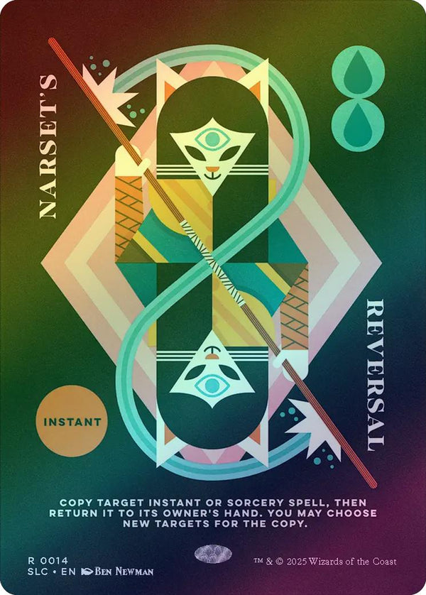 Narset's Reversal - Encyclopedia of Magic (Foil) (SLC)