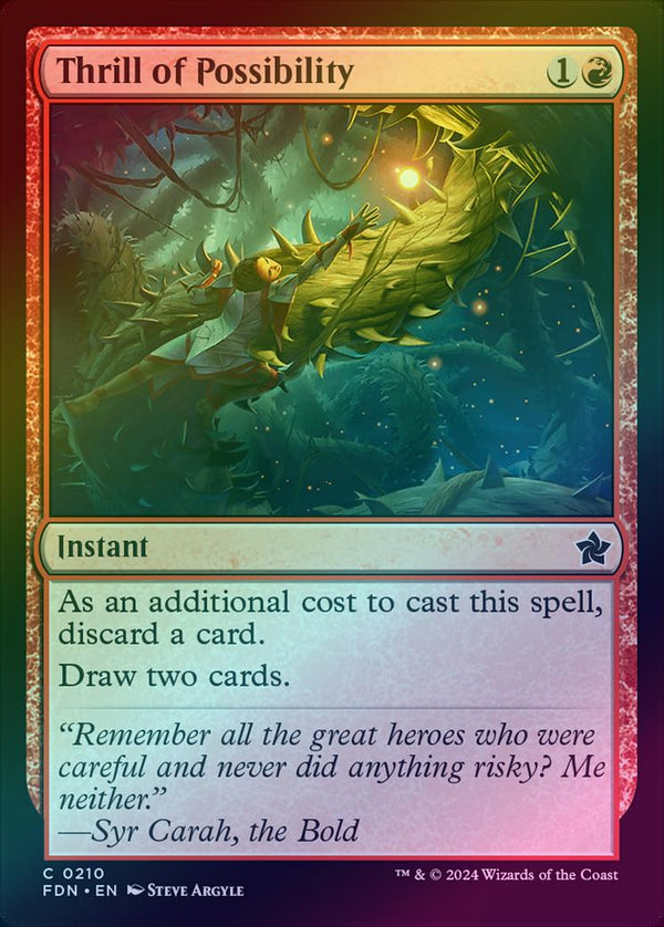 Thrill of Possibility (Foil) (FDN)