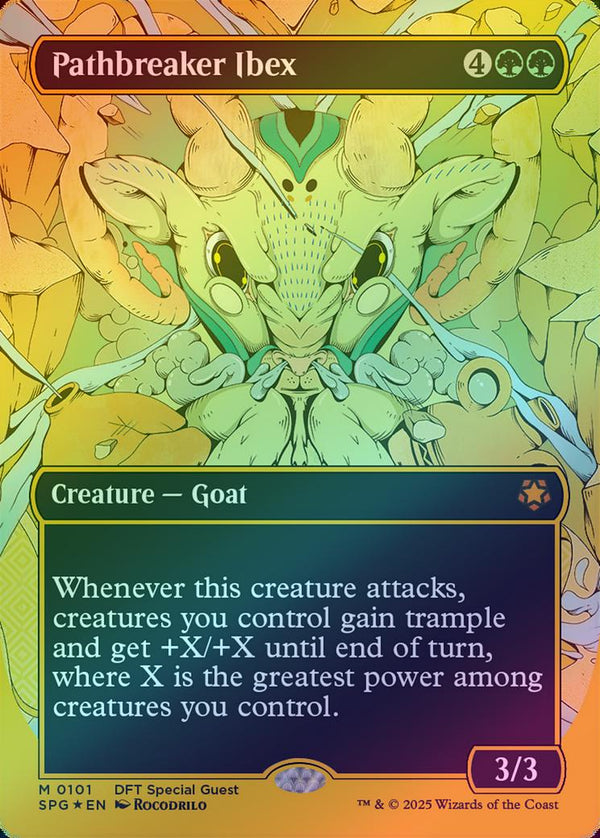 Pathbreaker Ibex - Borderless (First-Place Foil) (SPG)