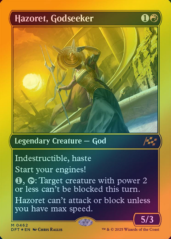 Hazoret, Godseeker (First-Place Foil) (DFT)