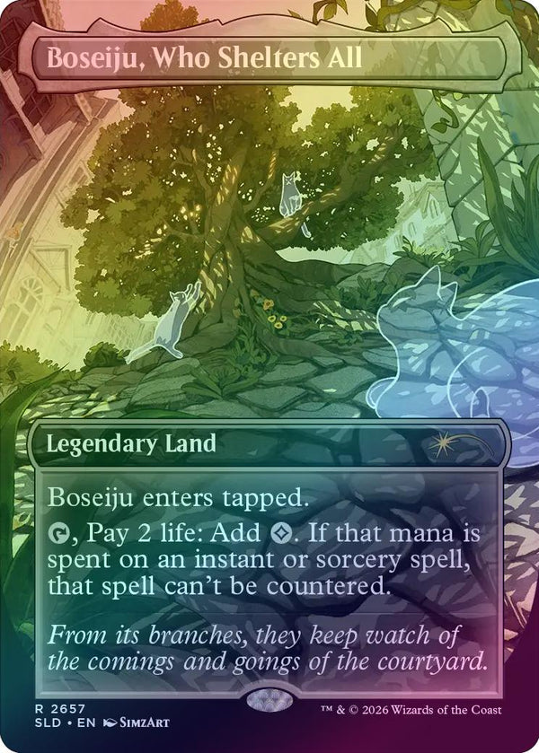 Boseiju, Who Shelters All - Witch's Familiar (Foil) (SLD)