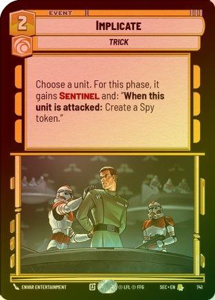 Implicate (Foil) - 741 - Rare (Foil)