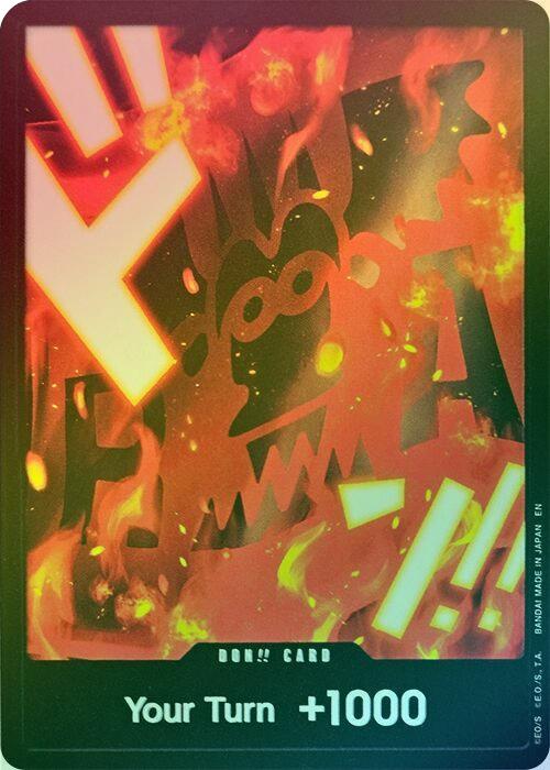 DON!! Card (Foil) (Dragon) - PRB02 - DON!!