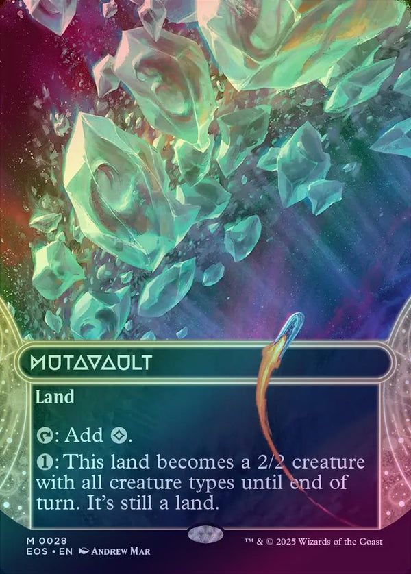 Mutavault - Borderless (Foil) (EOS)