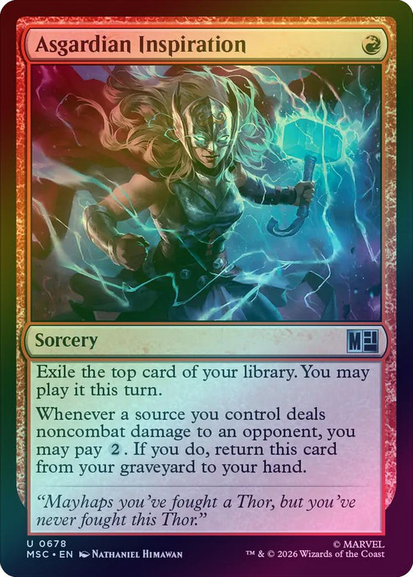 Asgardian Inspiration (Foil) (MSC)