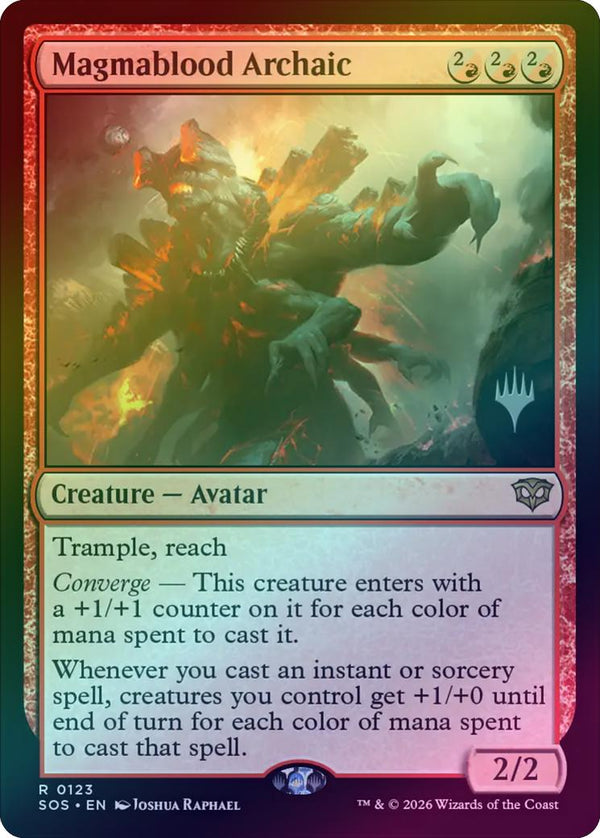 Magmablood Archaic - Promo Pack (Foil) (PSOS)