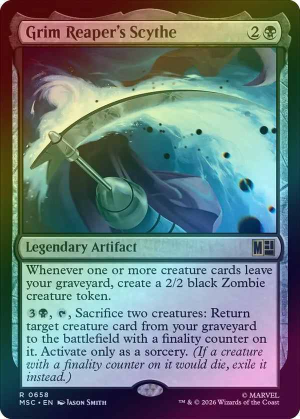 Grim Reaper's Scythe (Foil) (MSC) (Pre-Order)