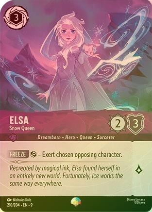 Elsa (Snow Queen) - 210/204 - Epic (Foil)