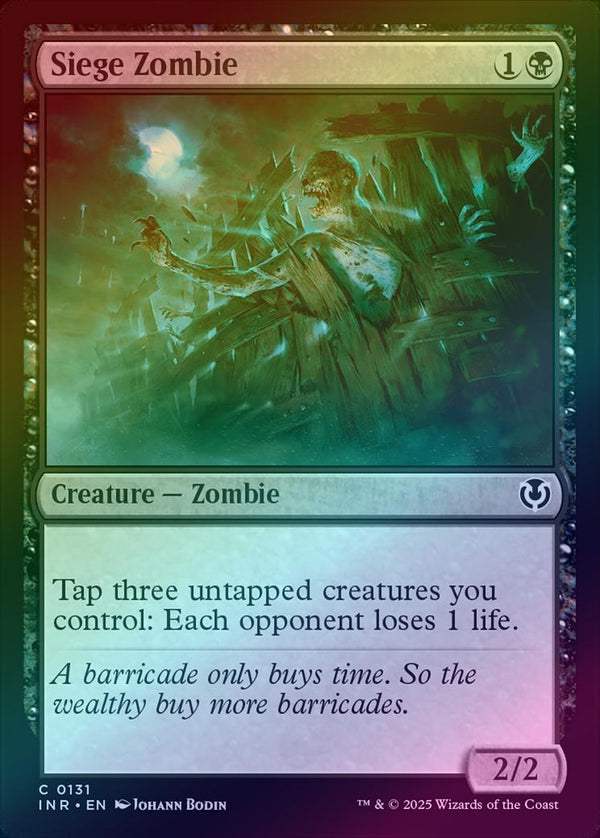 Siege Zombie (Foil) (INR)