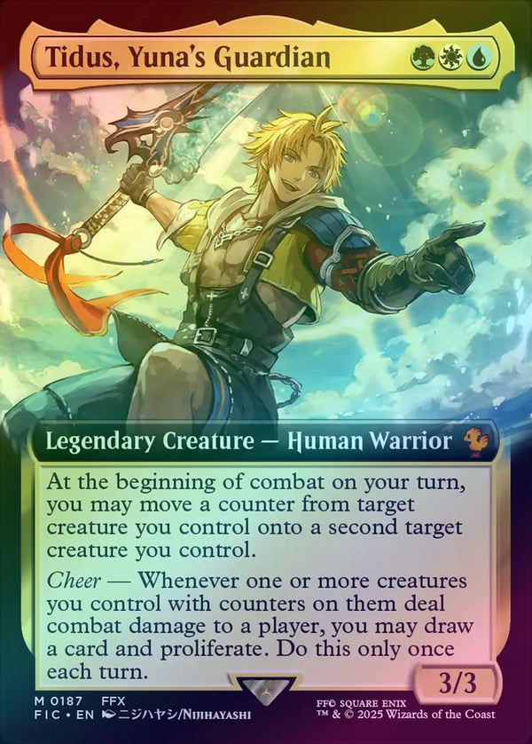 Tidus, Yuna's Guardian - Extended Art (Foil) (FIC)