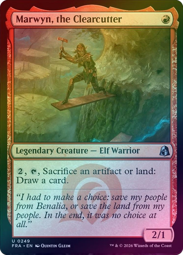 Marwyn, the Clearcutter (Foil) (FRA)