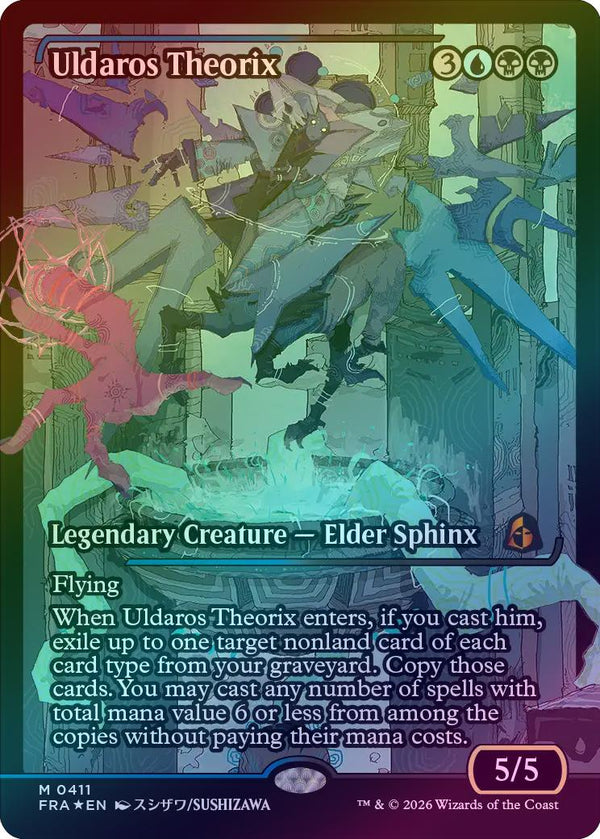 Uldaros Theorix- Japan Showcase (Foil) (FRA)