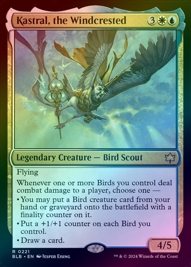 Kastral, the Windcrested (Foil) (BLB)