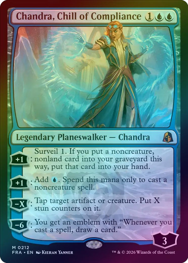 Chandra, Chill of Compliance (Foil) (FRA) (Pre-Order)