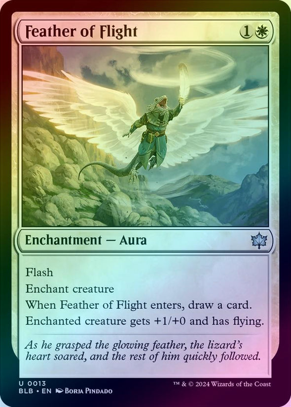 Feather of Flight (Foil) (BLB)