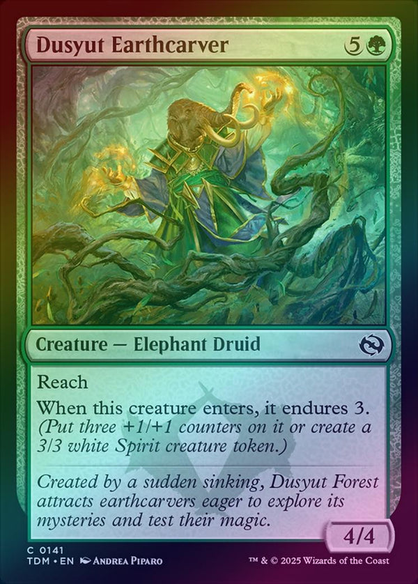 Dusyut Earthcarver (Foil) (TDM)