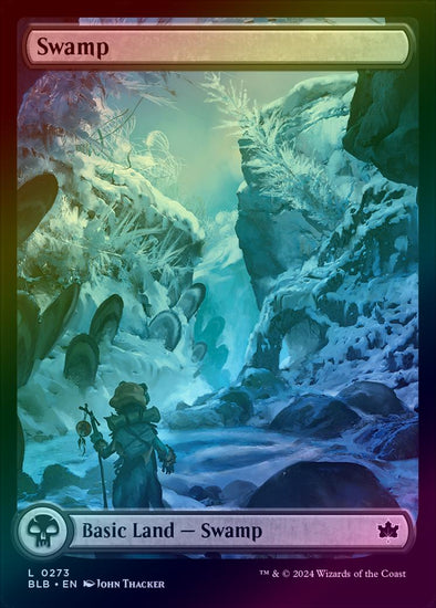 Swamp - Winter (273) (Foil) (BLB)