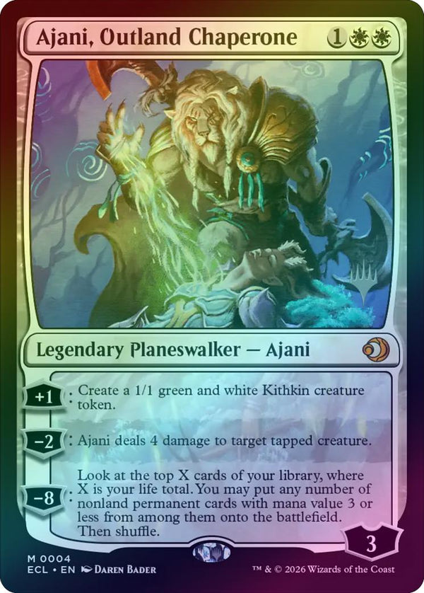 Ajani, Outland Chaperone - Promo Pack (Foil) (PECL)