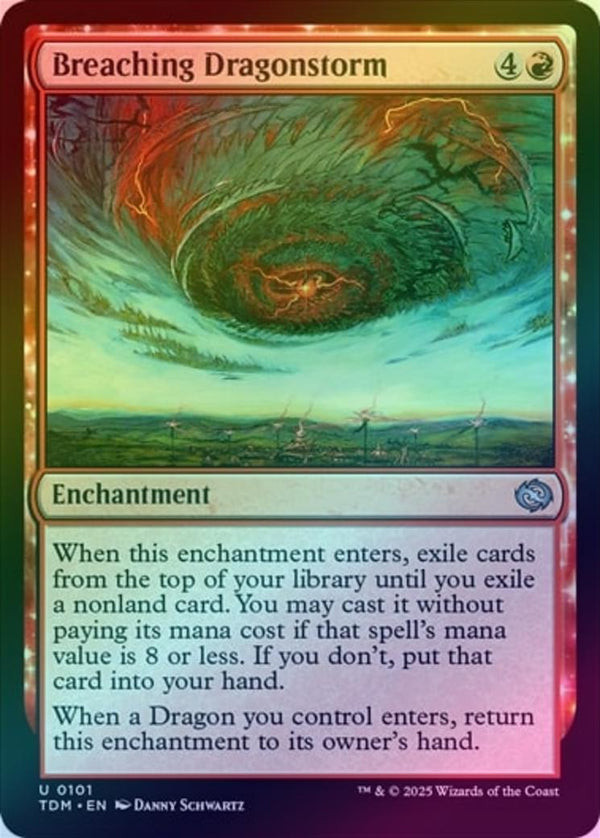Breaching Dragonstorm (Foil) (TDM)