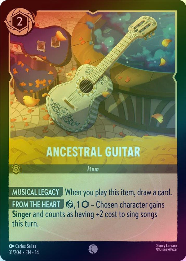 Ancestral Guitar - 31/204 - Common (Foil)