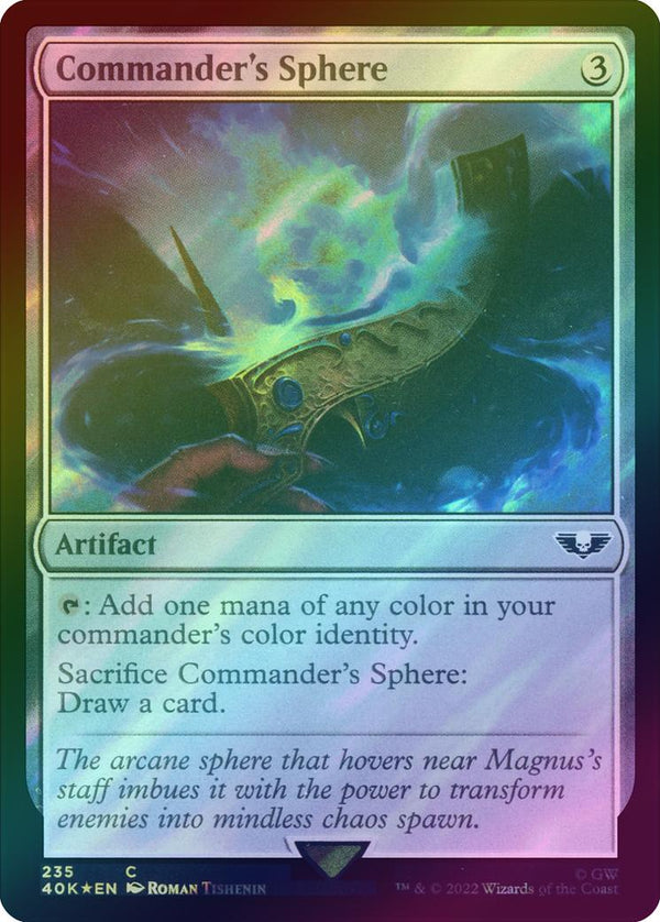 Commander's Sphere (235) (Surge Foil) (40K)