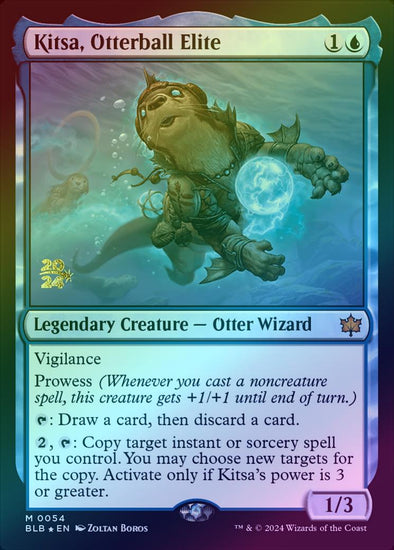 Kitsa, Otterball Elite - Prerelease Promo (Foil) (PBLB)