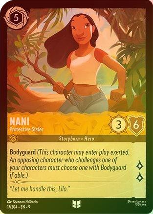 Nani (Protective Sister) (Fabled Reprint) - 17/204 - Uncommon (Foil)