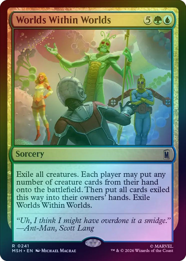 Worlds Within Worlds (Foil) (MSH) (Pre-Order)