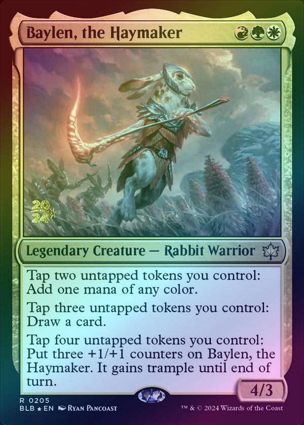 Baylen, the Haymaker - Prerelease Promo (Foil) (PBLB)