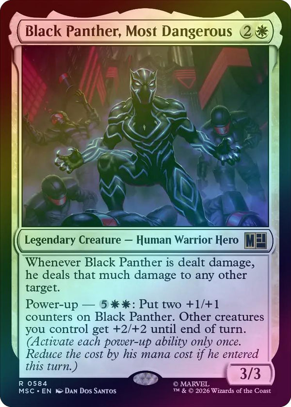 Black Panther, Most Dangerous (Foil) (MSC) (Pre-Order)