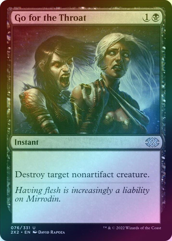 Go for the Throat (Foil) (2X2)