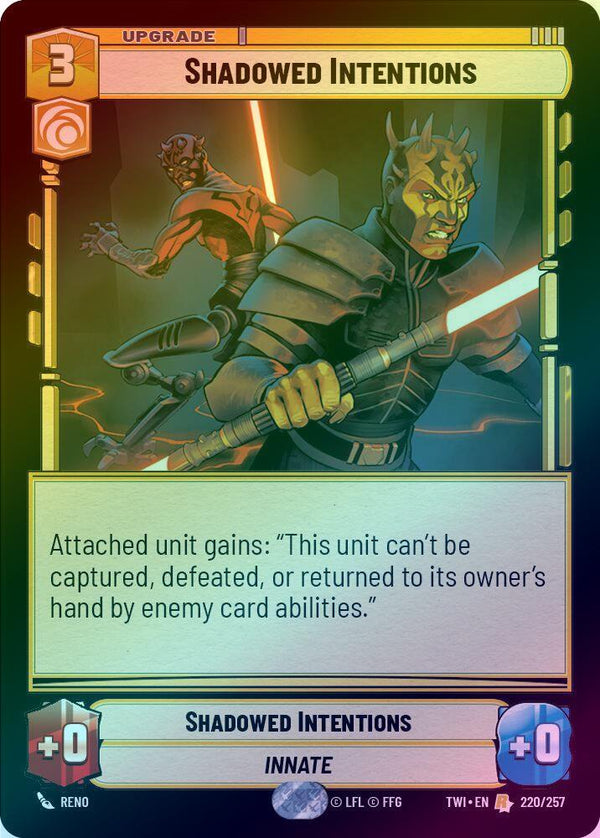 Shadowed Intentions - 220/257 - Rare (Foil)